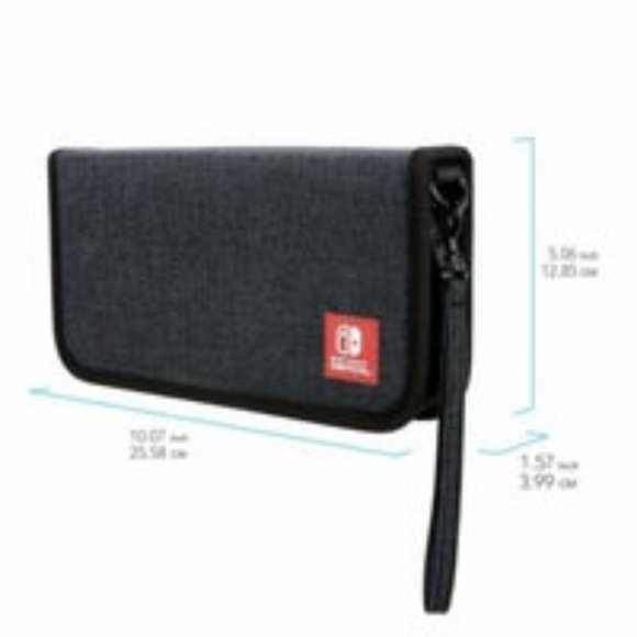 Nintendo Switch Starter Kit Travel Case, Joy Con Guards, Earbuds Grey Sealed New - Picture 4 of 12
